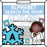 Snowflakes Alphabet Search the Room Scavenger Hunt