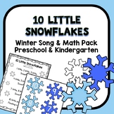 Snowflakes Circle Time Song Pack for Preschool and Kindergarten