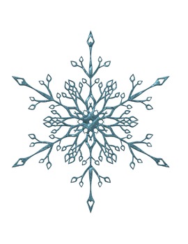 snowflakes clipart