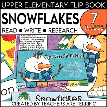 Preview of Snowflakes Flip Book