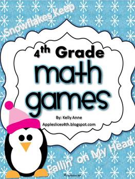 Preview of Snowflakes {Keep Falling on My Head} Math Games