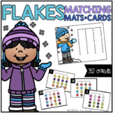 Snowflakes Matching Mats and Activity Cards (Patterns, Col