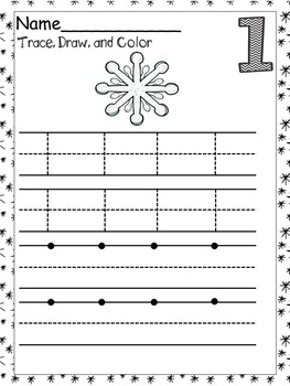 Snowflakes Math Packet by Catherine Peery Teachers Pay Teachers