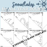 Snowflakes - Paper cutout designs for all year