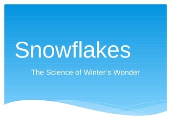 Preview of Snowflakes Power Point