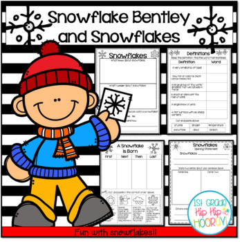 Preview of Let's Study Snowflakes with Snowflake Bentley and Informational Text