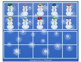 Snowman 10 frame (10-20) Christmas, Winter math centre