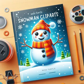 Snowman 2024 Clipart Collection 2024 By Miss Turtle TPT   Original 10916129 1 