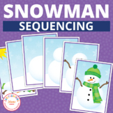 Snowman Activities| Snowman Sequencing | How to Build a Sn