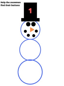Preview of Snowman Activity