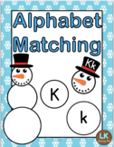 Snowman Alphabet Matching