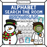 Snowman Alphabet Search the Room Scavenger Hunt