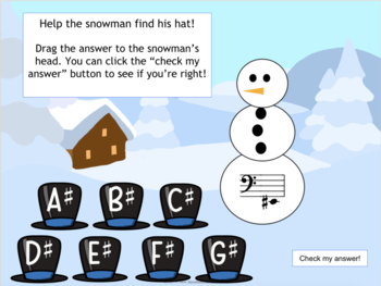 Do You Want to Build a Snowman? - Bass Clef Instrument from