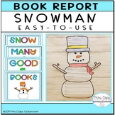 Snowman Book Report 2nd & 3rd Grade