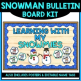 Snowman Bulletin Board | Classroom Decor | Christmas | Winter