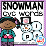 Winter ELA Activities | Winter CVC Words | CVC Word Picture Match