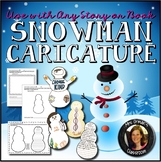 Snowman Caricature for ANY Book or Story