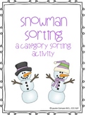 Snowman Category Sorting