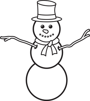 Snowman Clipart for Extended Use by Jason Bradford | TPT