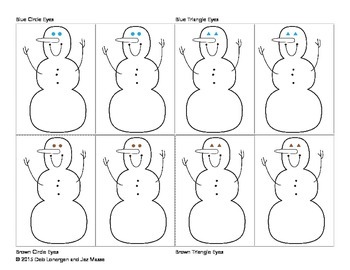 Snowman Concept Cards Level Two by Deb Lonergan | TPT