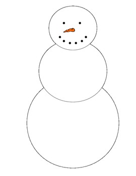 Snowman Counting Sets by Kaitlin Slessinger | TPT