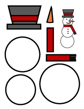 ☃️ Cut Out and Build a Snowman Printable (Free!)