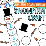 Snowman Craft | Bulletin Board Buddies