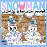 Snowman Craft | Winter Activity | Winter Bulletin Board | 