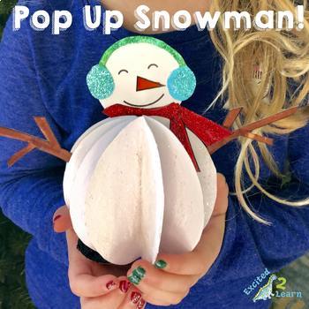 Preview of Snowman Craft (Winter) - - Great for Holiday Parties or Snow Days!