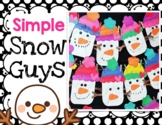 Snowman Craft, Writing, and Glyph