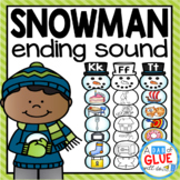 Snowman Ending Sound Match-Up