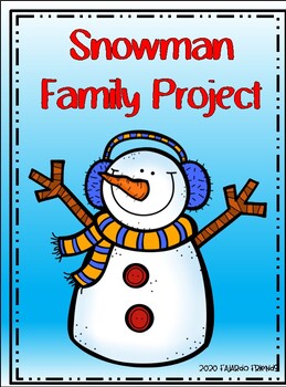 Preview of Snowman Family Project