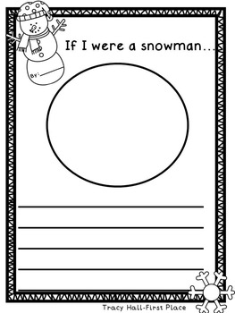 Snowman Fun by Tracy Hall-First Place | Teachers Pay Teachers