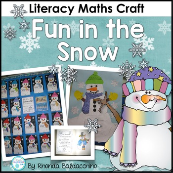 Snowman Fun {Literacy and Math Activities} by Rhonda Baldacchino