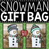 Snowman Gift Bag Craft