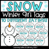 Snowman Gift Tags Winter January Tags Snow Much Fun Teache