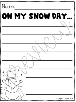 snow day teacher humor