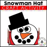 Build a Snowman Hat Craft Winter Template Headband Crown K