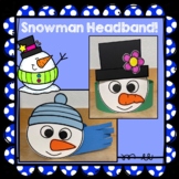 Snowman Headband Craft, Snowman Craft, Winter Craft