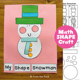 Snowman Math Craft