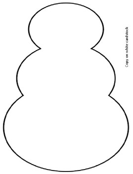 Snowman Math Craftivity by Jessica Moehle | TPT