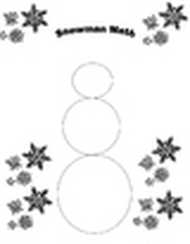 Preview of Snowman Math adding and subtracting radical expressions