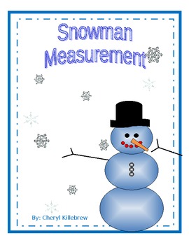 Preview of Snowman Measurement Bundle