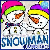 Snowman Number Game for Centers ● PreK, Preschool, Kinder