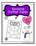 Math Game: Snowman Bump and Snowman Build: SOCIAL-DISTANCE