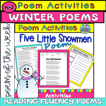 Snowman Poem & Activities: Digital Google Slides by KOT'S CLASSROOM ...