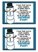 Snowman Poop Poem Cards by Elementary at HEART | TpT