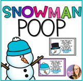 Snowman Poop Poem Cards