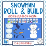 Snowman Roll and Build Articulation BOOM CARD BUNDLE