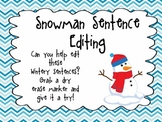 Snowman Sentence Editing